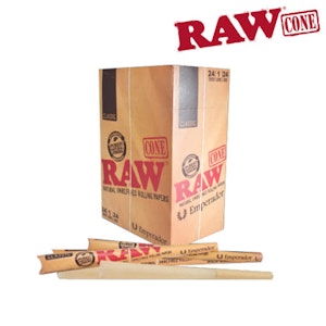 West Coast Gifts  - Raw Classic Cones Emperador 180mm