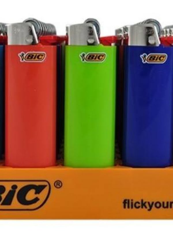 Bic Lighter - Solid Colours - Large