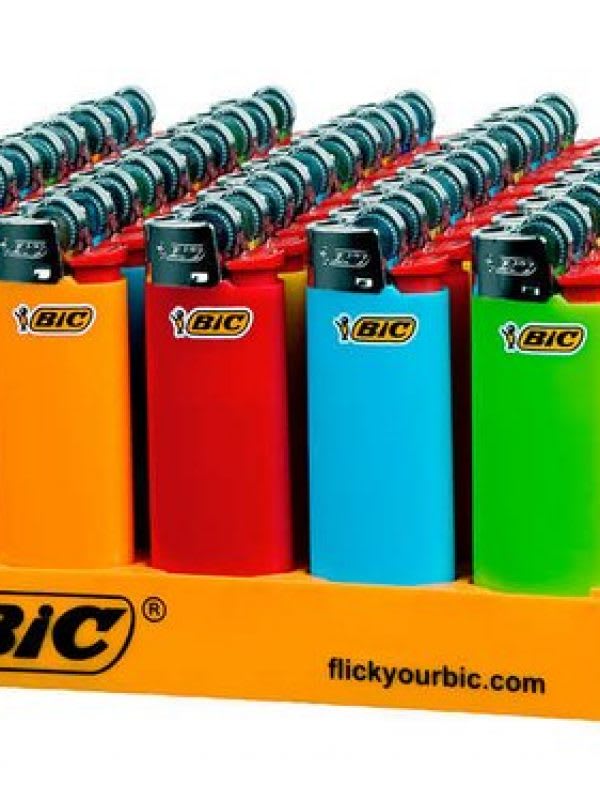 Bic Lighter - Solid Colours - Small