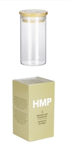 TPB market place - HMP glass storage jar medium