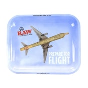 Metal Rolling Tray by Large 14" x 11" Flying High
