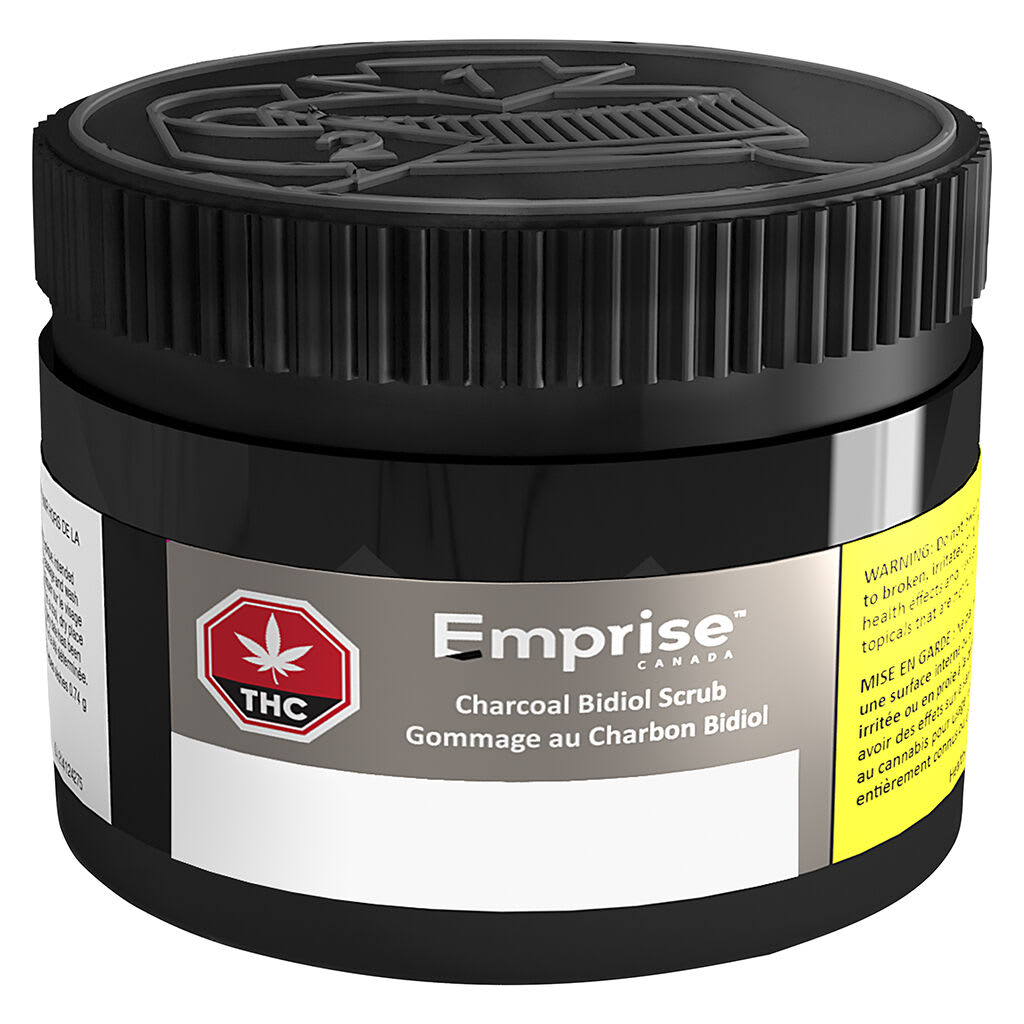 Emprise - Charcoal Bidiol Scrub | 500mg CBD