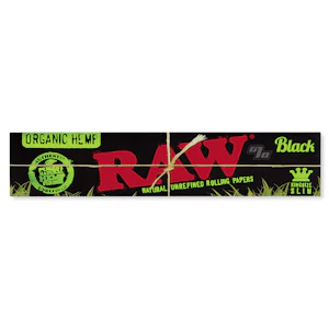 RAW - Raw Black Org King Size Slim