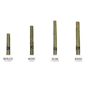 H&F Accessories  - Pre-Roll Pouches by 5 per pack - Rollies (Holds up to 0.5 Gram)