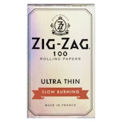 Zig-Zag - Silver Single Wide Ultra Thin Slow Burning Papers - 32 Papers Per Pack