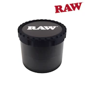 RAW LIFE 4 Piece Grinder - Black