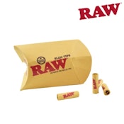RAW Pre-Rolled Unbleached Tips - Slim