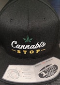 Cannabis Stop Inc. Full Back Snap Back (Black) - Cannabis Stop Inc. Full Back Snap Back (Black)