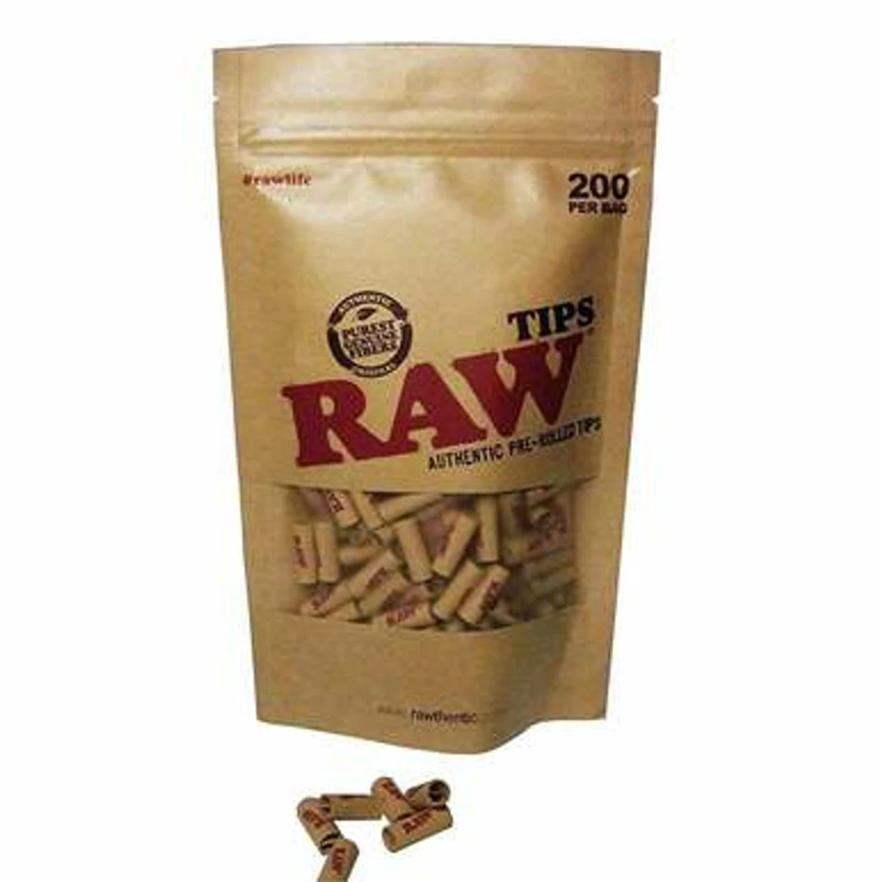 RAW - RAW Pre-Rolled Tips Bag - 200ct Main Image