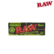 RAW Organic Black - 1 1/4 Papers