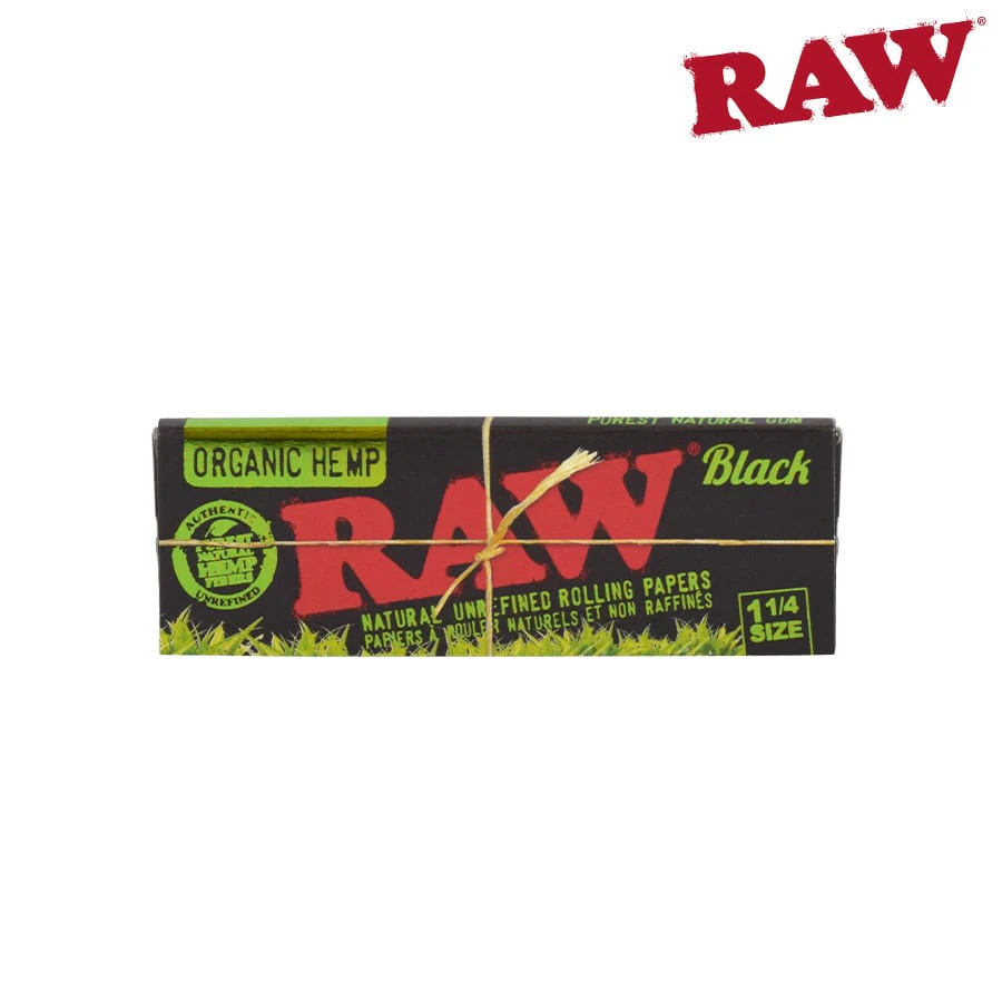Raw - RAW Organic Black - 1 1/4 Papers Main Image