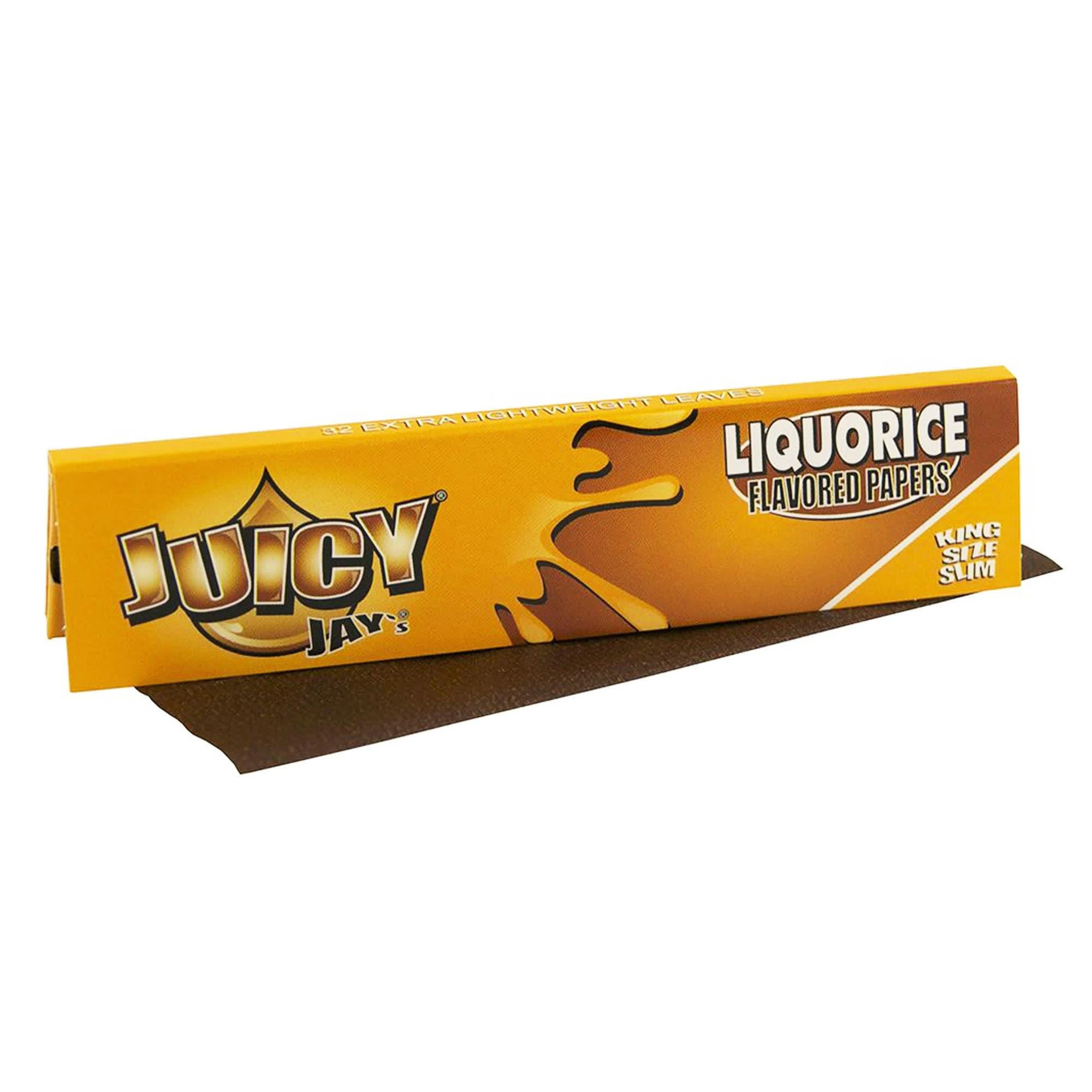 Juicy Jays - Juicy Jay's King Size Rolling Papers - Liquorice Main Image