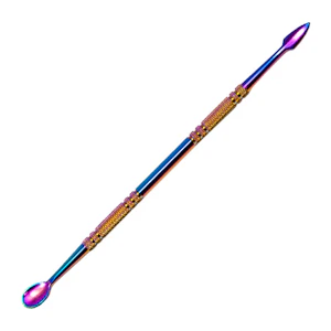 Maple Craft - RAINBOW DABBER STICK WITH SHARP POINT AND SCOOPER