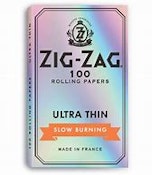 Zig Zag Silver Ultra Thin Slow Buring 1 1/2