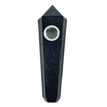 humble + fume - Crystal Pipe | Blue Goldstone Main Image