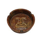 4.25" Round Tiki Ashtray