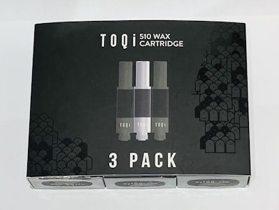 TOQi Technologies Ltd. - Toqi 510 Wax Cartridge  -  3 Pack - Toqi 510 Wax Cartridge - 3 Pack