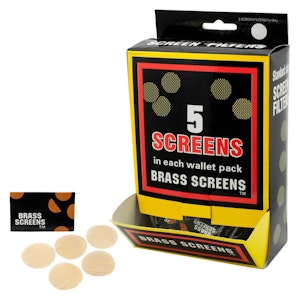 Maq Distributors - Standard Brass Screens - Pack of 5