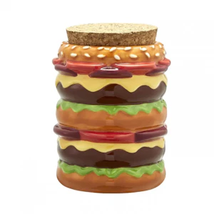 West Coast Gifts  - Cheeseburger Stash Jar