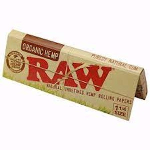 .A. PAPERS - RAW - Raw - Organic 1 1/4 Rolling Papers