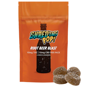 Shred'ems - Root Beer Blast Indica - 4 Pack
