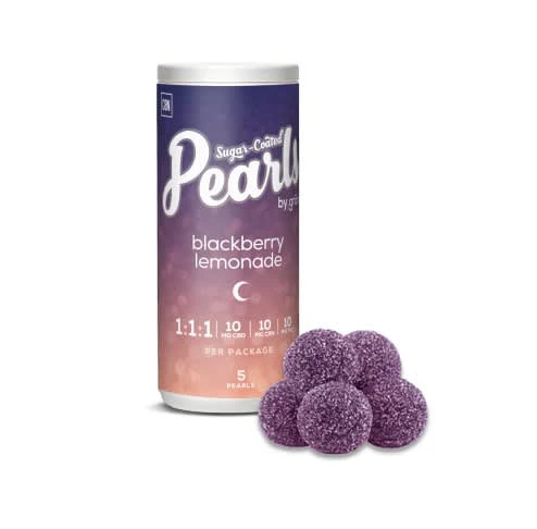 Pearls by gron - Blackberry Lemonade CBN:CBD:THC Main Image