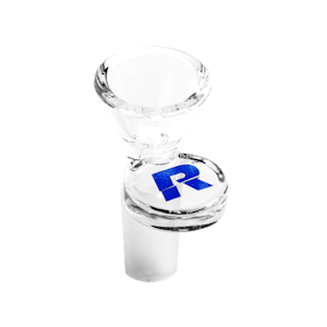 INHAL'NATION - Rekt - Glass Bowl W/Blue "R"