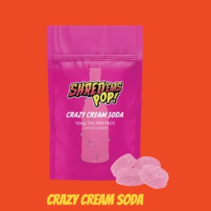 SHRED'EMS Pop! - Crazy Cream Soda 4 Pack Soft Chews | Shred'em