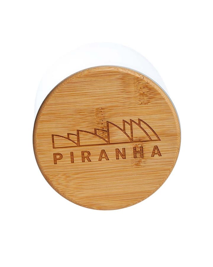 Piranha 200ml Glass Storage with Bamboo Lid - Piranha 200ml Glass Storage with Bamboo Lid