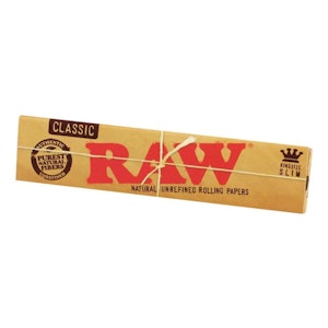 Maple Craft - ACC - RAW - Rolling Papers/Cones - RAW CLASSIC KING SIZE ROLLING PAPER