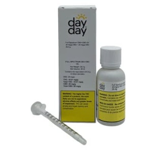 DayDay - Full Spectrum CBG+CBD Oil - CBD:CBG 20mg/ml x 30ml