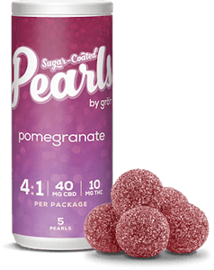 Pearls by grön - POMEGRANATE 4:1 CBD:THC - 5pack