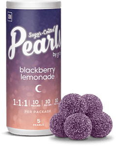 Pearls by grön - BLACKBERRY LEMONADE 1:1:1 CBN:CBD:THC - 5pack