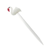 5" Flamingo Glass Dabber
