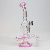 9" Glass 2-in-1 Recycler Bong