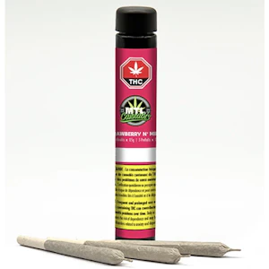 National Cannabis Distribution - MTL Cannabis Strawberry N Mintz 3x0.5g Pre-Rolls