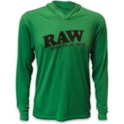 raw light weight hoodie