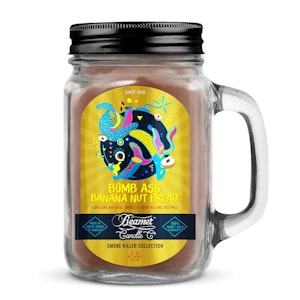 Beamer Candle Co. - 12oz - Bomb Ass Banana Bread