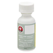 MADGE AND MERCER Modern Apothecary | MM 001 LA CALMA LEMONGRASS GINGER CBD OIL | 50mg