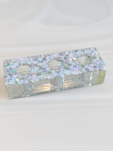 Bud Kitten - Bud Kitten White Glitter Cart Holder