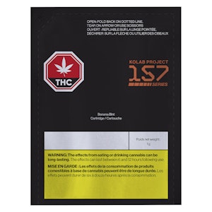 Kolab Project - 157 Series Banana Blnt 510 Thread Cartridge 1g 510 Thread Cartridges