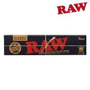 West Coast Gifts  - RAW - BLACK- Classic 1 1/4 "