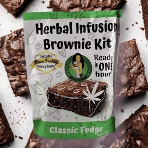 BOBS Headquarters - Green Queen Herbal Infusion Brownie Kit