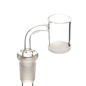 The Smoke and Leaf - 14mm Marbel Base Male Banger