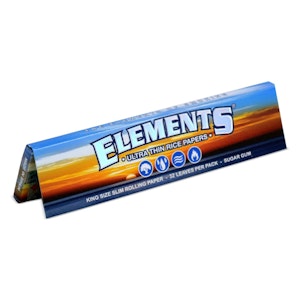 Elements - Elements - Ultimate Thin Rice Papers King Size 33 Pack