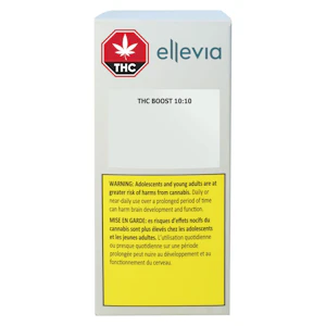 Ellevia - THC Boost 10:10 Oil 30ml Oils