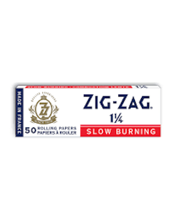 Zig-Zag - WHITE 1 1/4" ZIG ZAGS