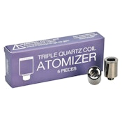 Triple Quartz Replacement Coil's 5-Pack