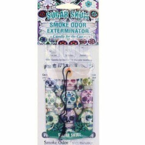 Accessories - Smoke Odor for Car - Sugar Skull