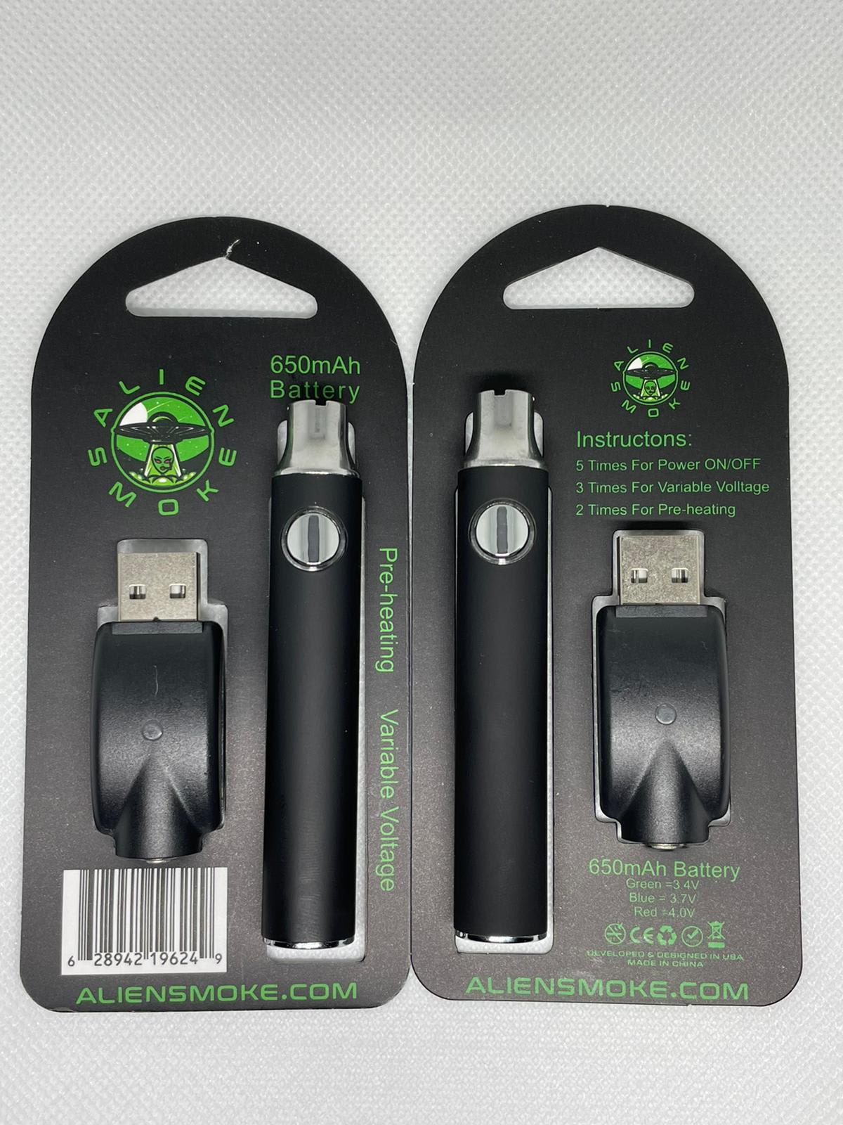Alien Smoke 510 Battery 650mah